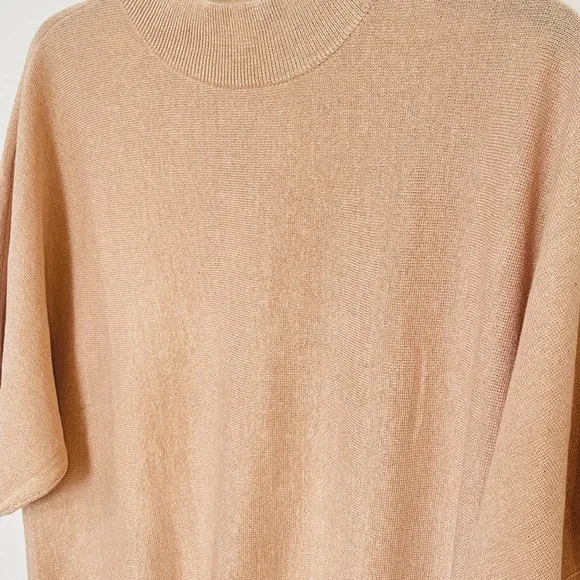 NWT Chico’s Shimmer Short Sleeve Pullover Sweater Size 2 Large - Picture 4 of 8